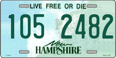 NH license plate 1052482