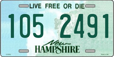 NH license plate 1052491