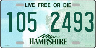 NH license plate 1052493