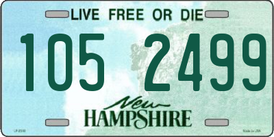 NH license plate 1052499