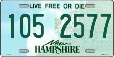NH license plate 1052577