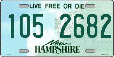 NH license plate 1052682
