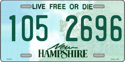 NH license plate 1052696