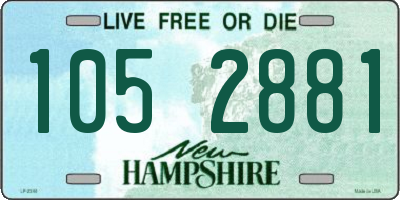 NH license plate 1052881