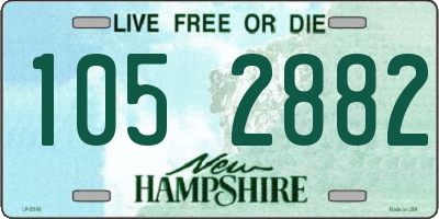 NH license plate 1052882
