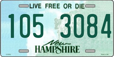 NH license plate 1053084