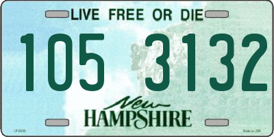 NH license plate 1053132