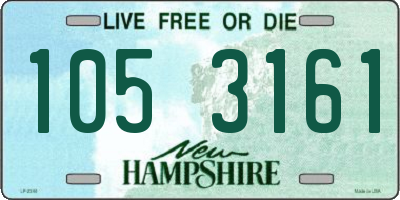 NH license plate 1053161