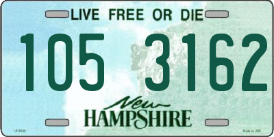NH license plate 1053162