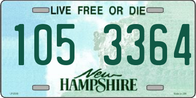 NH license plate 1053364