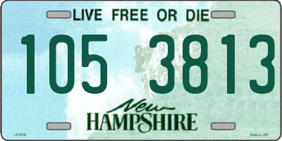 NH license plate 1053813