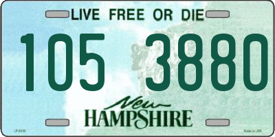NH license plate 1053880