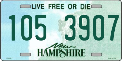 NH license plate 1053907