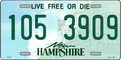 NH license plate 1053909