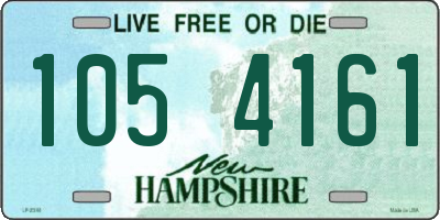 NH license plate 1054161