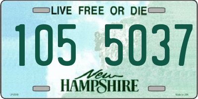 NH license plate 1055037