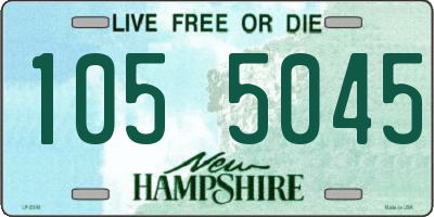 NH license plate 1055045