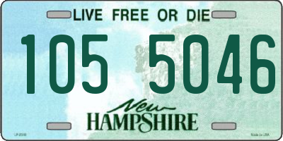 NH license plate 1055046