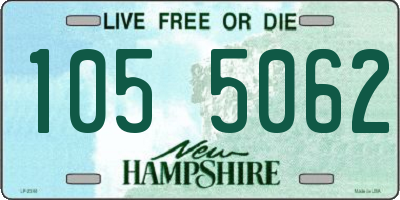 NH license plate 1055062