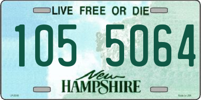 NH license plate 1055064