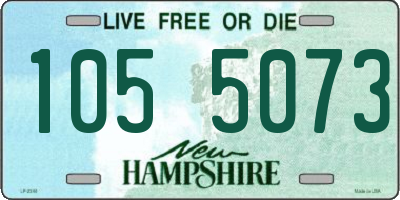 NH license plate 1055073