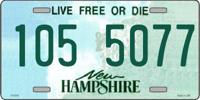 NH license plate 1055077