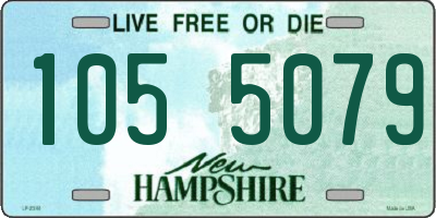 NH license plate 1055079