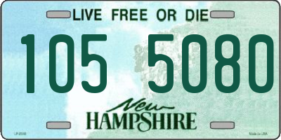 NH license plate 1055080