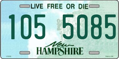 NH license plate 1055085