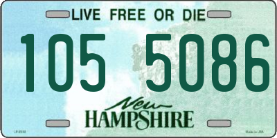 NH license plate 1055086