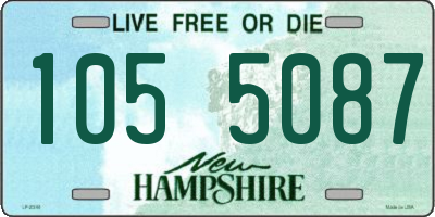 NH license plate 1055087