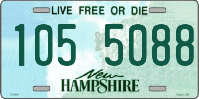 NH license plate 1055088