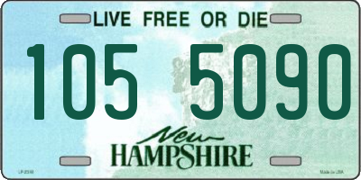 NH license plate 1055090
