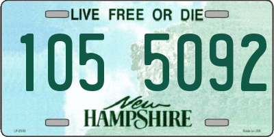 NH license plate 1055092