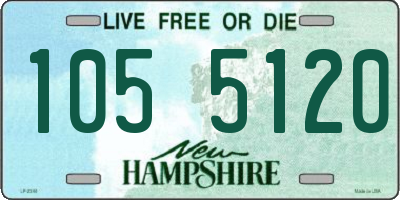NH license plate 1055120
