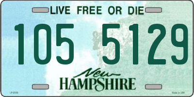 NH license plate 1055129