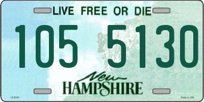NH license plate 1055130