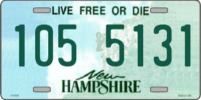 NH license plate 1055131