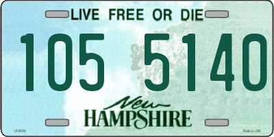 NH license plate 1055140