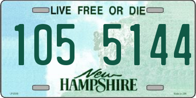 NH license plate 1055144
