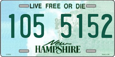 NH license plate 1055152