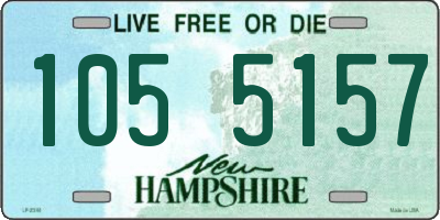 NH license plate 1055157