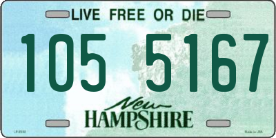 NH license plate 1055167