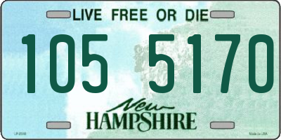 NH license plate 1055170