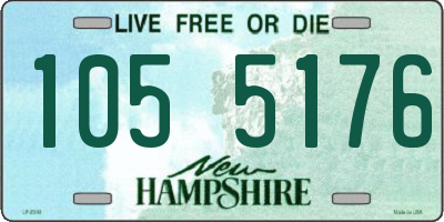 NH license plate 1055176