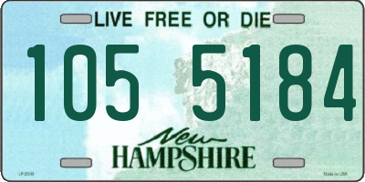 NH license plate 1055184