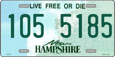 NH license plate 1055185
