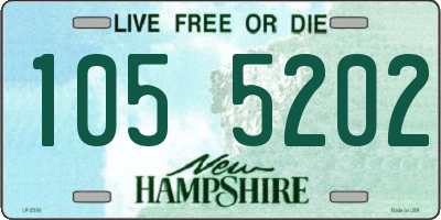 NH license plate 1055202