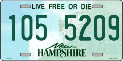 NH license plate 1055209