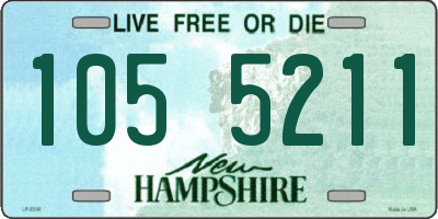 NH license plate 1055211
